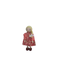 BONECA MENINA - CORES SORTIDAS - BONECOS EDNA - 004415