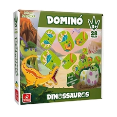 DOMINO DINOSSAURO - BRINCADEIRA DE CRIANÇA - 005953