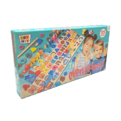 BRINQUEDO TABULEIRO PEDAGOGICO MONTESSORI 7X1 - TOY MIX (ARE) - 003243