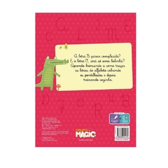 LIVRO CALIGRAFIA DIVERTIDA LETRA CURSIVA 16 PAGINAS 26,7X20CM - MAGIC KIDS (L) (AC) - 000980 na internet