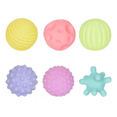 BRINQUEDO PARA BANHO ESFERAS 6 PECAS SORTIDAS - TOY MIX - 000882