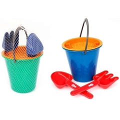 BALDE DE PRAIA - CORES SORTIDAS - LEPLASTIC (ARE) - 008271