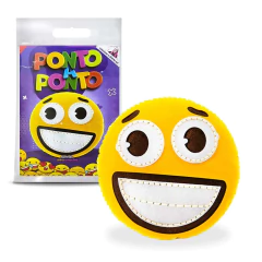 SORRINDO - KIT COSTURA PONTO A PONTO LINHA EMOCOES - SANTA FE 002252 - comprar online