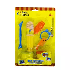 KIT MASSINHA DE MODELAR - CABELEIRA - PAIS E FILHOS - 000168 na internet