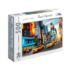 QUEBRA-CABECA TIME SQUARE - 500 PECAS - PAIS E FILHOS - 003032 - comprar online