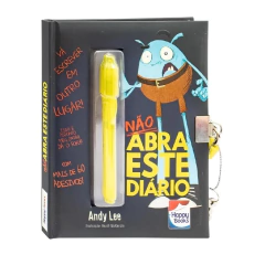 NAO ABRA ESTE DIARIO (PRETO) - COM CANETA INVISIVEL - HAPPY BOOKS (L) - 000017 - comprar online