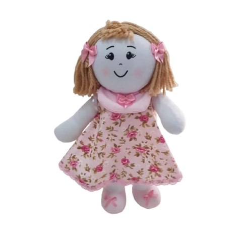 BONECA DE PANO P - ESTAMPAS SORTIDAS - ELIANA MENEZES - 009458