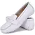 MOCASSIM COMFORT BRANCO SOLA BRANCA EM COURO PRIMOR na internet