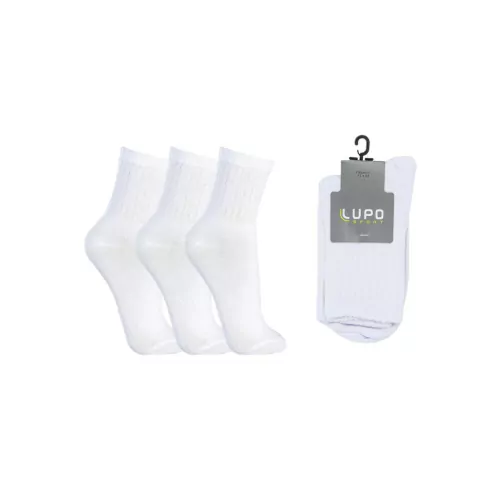 COMBO 3 MEIAS BRANCAS TFM LUPO - comprar online