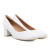 SCARPIN BRANCO VERNIZ SALTO 5 CM PICCADILLY - comprar online