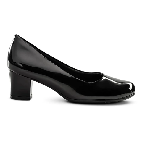 SCARPIN PRETO VERNIZ SALTO 5 CM PICCADILLY - comprar online