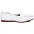 MOCASSIM COMFORT BRANCO SOLA MARROM EM COURO PRIMOR - Primor Calçados