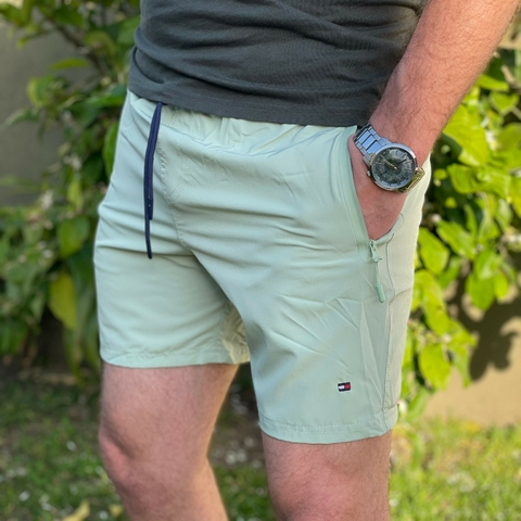 SHORT TH SPANDEX VERDE AGUA