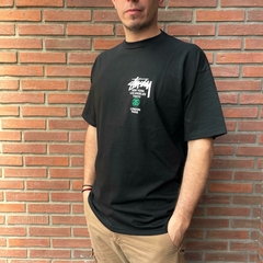 REMERA OVERSIZE STUSSY NEGRO - comprar online