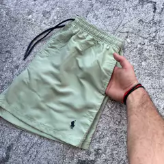 SHORT POLO LISO VERDE AGUA - tienda online