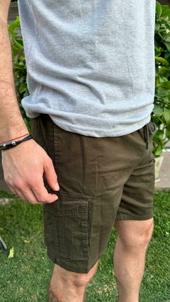 BERMUDA CARGO MARRON - tienda online
