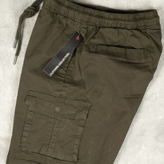 BERMUDA CARGO VERDE - tienda online