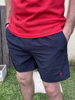 SHORT POLO SPANDEX NEGRO - comprar online