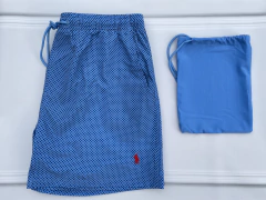 SHORT POLO SPANDEX CELESTE - MAVA