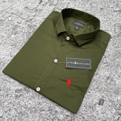 CAMISA POLO CLASICA VERDE