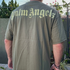 REMERA OVERSIZE PALM VERDE - comprar online