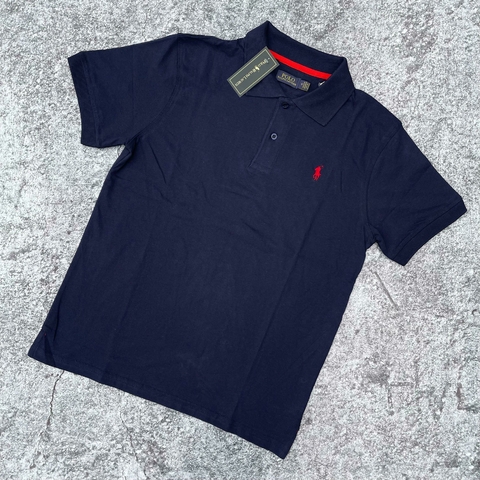 CHOMBA POLO AZUL MARINO