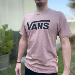 REMERA VANS ROSA VIEJO