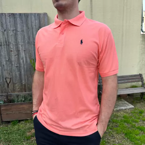 CHOMBA PIQUE POLO SALMON