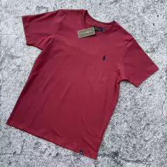 REMERA POLO CLASICA BORDO - comprar online