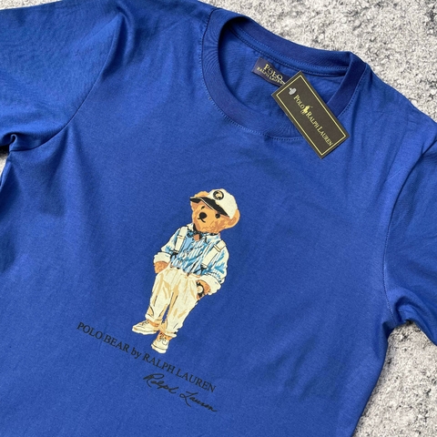 REMERA POLO BEAR EDITION AZUL FRANCIA