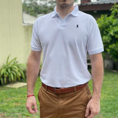 CHOMBA PIQUE POLO BLANCO en internet