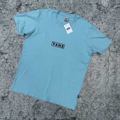 REMERA VANS BOX CELESTE