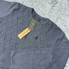 SWEATER POLO ROMBO 4709 GRIS - comprar online