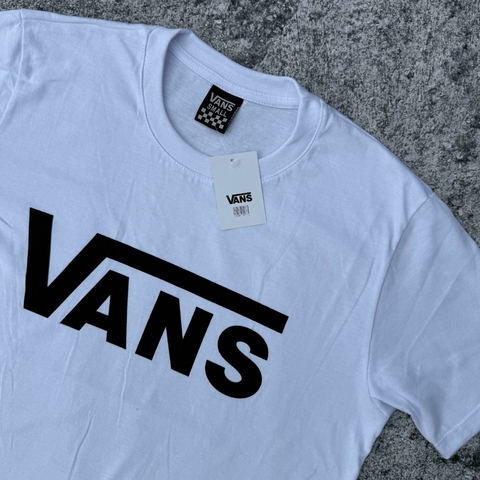 REMERA VANS BLANCO - comprar online