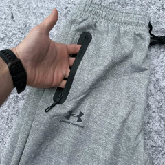 PANTALON JOGGING RIVAL FLEECE UA GRIS - MAVA