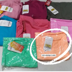 Blusa Longline no Dry Fit Poliamida | Cores Diversas (Tamanho P) - loja online