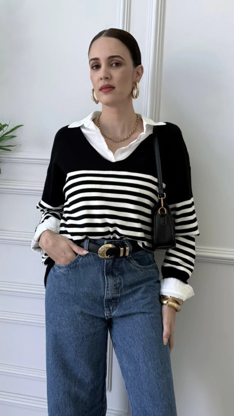 Blusão Listras - comprar online