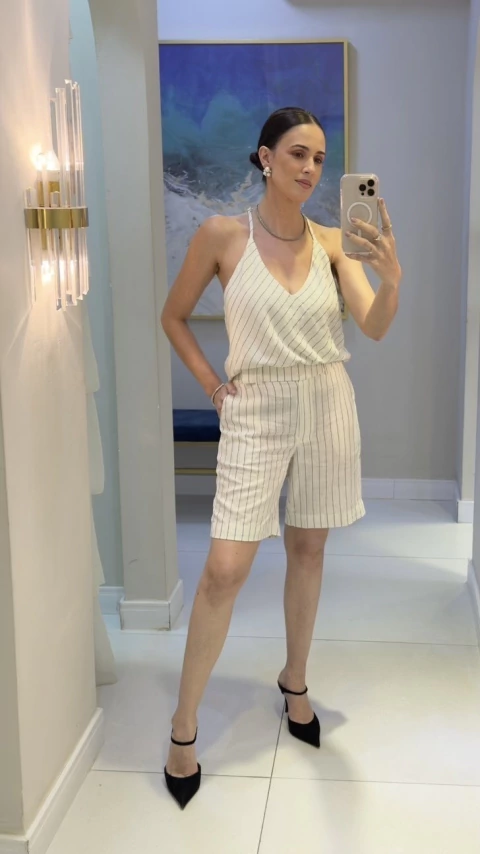 Bermuda Risca Giz Bárbara - comprar online