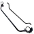 KIT BARRA SUPERIOR CHATA COM FLANGE + BARRA INFERIOR ANTI TORÇÃO PARAFUSADA GOL BOLA