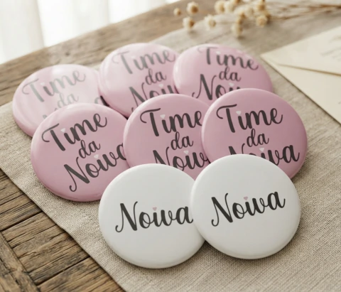 Bottons / Broche 3,5cm Personalizado - 10 a 100 unidades