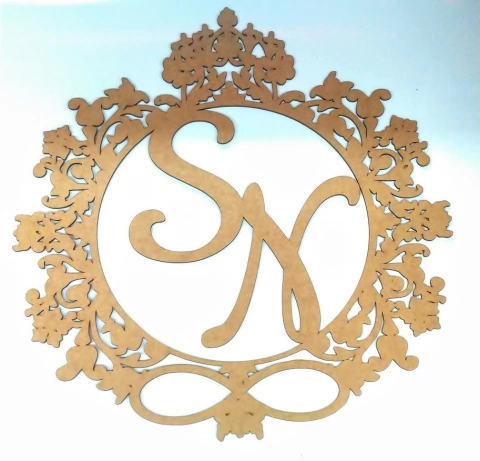 Brasão para Parede em MDF 60x60 cm
