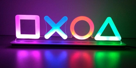 Luminária LED USB Personalizada Gamer 30 cm WS Brindes