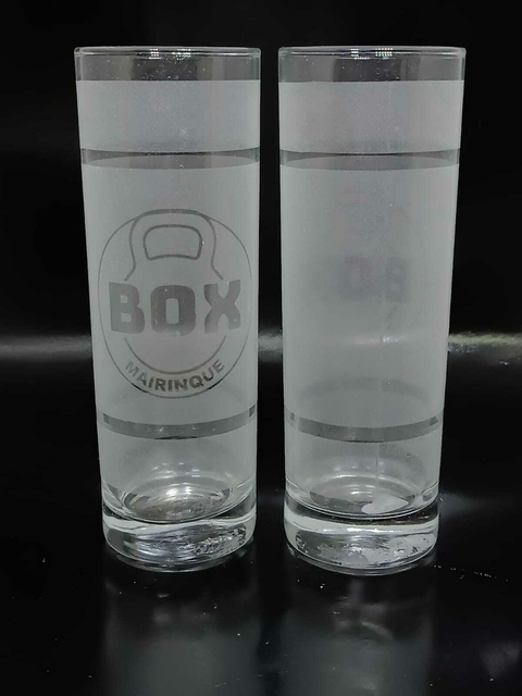 Copo Long Drink em Vidro Personalizado À Laser WS Brindes