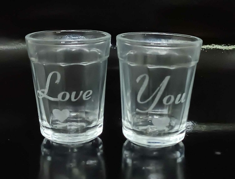 Copo Americano Dose / Vodka 45ml Personalizado a Laser