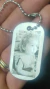 Chaveiro Tag Inox com Foto Personalizado