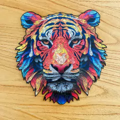 Rompecabezas De Madera / Modelo "Tigre" - 351 Piezas