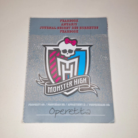 Diário Boneca Operetta Picture Day Monster High