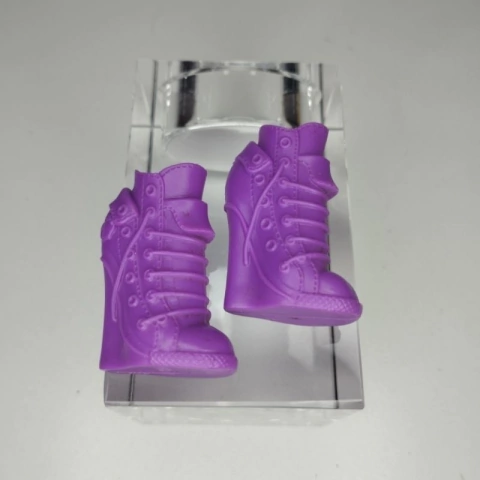 Par de Sapato Boneca Lagoona Blue Student Disembody Monster High