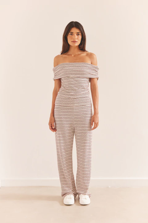 CALÇA CELIA VINHO - comprar online