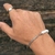 Pulseira Duo Circle White Onyx - Loja Cobs - Acessórios Masculinos